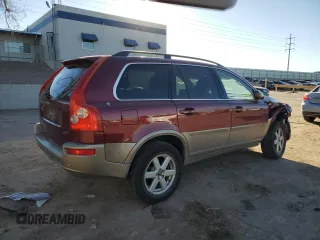 2005 Volvo XC90 with VIN YV1CY592251161338, listed as a Copart auction lot 82903614 with 145,654 mi miles and Salvage Title. Bid and sale history available at carsss.com. Image 3.
