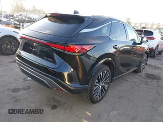 2023 Lexus RX with VIN 2T2BAMBA5PC007041, listed as a IAAI auction lot 41878284 with 25,122 mi miles. Bid and sale history available at carsss.com. Image 4.