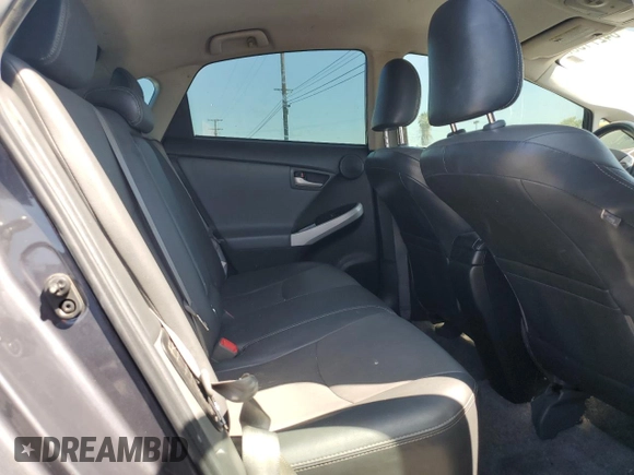 2013 Toyota Prius One with VIN JTDKN3DUXD5648916, listed as a Copart auction lot 64271535 with 249,001 mi miles and Salvage title. Bid and sale history available at DreamBid. Image 11.
