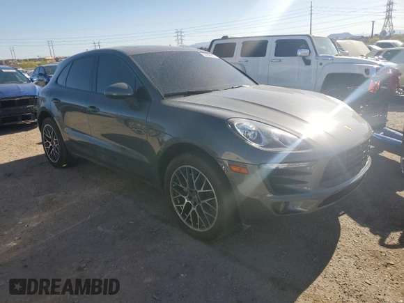 2016 Porsche Macan S with VIN WP1AB2A54GLB50320, listed as a Copart auction lot 53908605 with 71,981 mi miles and Salvage title. Bid and sale history available at DreamBid. Image 4.