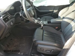 2021 Audi A4 S line Premium Plus z VIN WAUEAAF40MN003702, wystawiony jako Copart lot #47108135 z przebiegiem Nie podano mil oraz Szkoda całkowita • Salvage title. Historia ofert i sprzedaży dostępna na DreamBid. Obrazek 7.