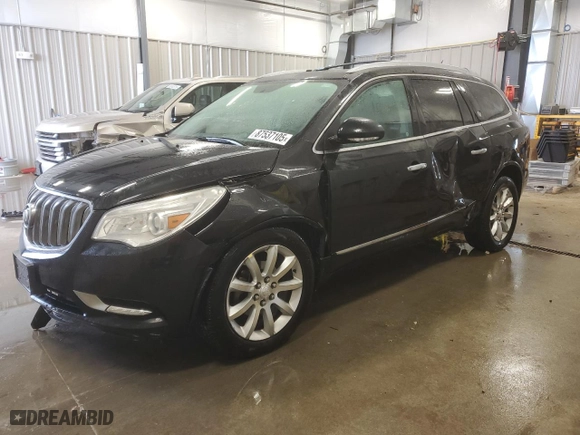 2013 Buick Enclave Premium with VIN 5GAKVDKD4DJ104056, listed as a Copart auction lot 87537105 with 215,346 mi miles and Clean Title. Bid and sale history available at carsss.com. Image 1.