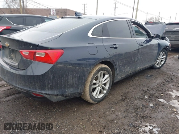 2018 Chevrolet Malibu LT with VIN 1G1ZD5ST7JF192430, listed as a IAAI auction lot 41663796 with 80,503 mi miles. Bid and sale history available at carsss.com. Image 4.