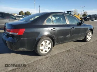 2007 Hyundai Sonata GLS with VIN 5NPET46C67H233965, listed as a Copart auction lot 53695385 with 144,030 mi miles and Salvage Title. Bid and sale history available at DreamBid. Image 3.