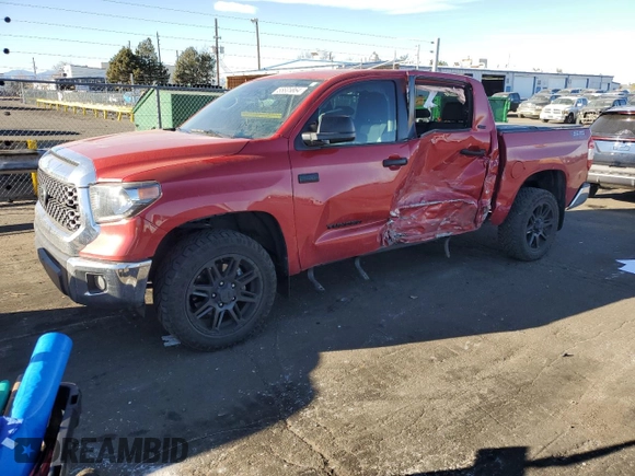 2020 Toyota Tundra 2WD SR5 with VIN 5TFEY5F14LX270310, listed as a Copart auction lot 85805864 with 53,062 mi miles and Salvage Title. Bid and sale history available at carsss.com. Image 1.