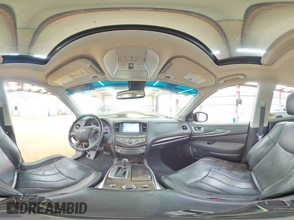 2015 Infiniti QX60 with VIN 5N1AL0MM8FC534228, listed as a Copart auction lot 59407765 with 165,761 mi miles and Salvage title. Bid and sale history available at DreamBid. Image 15.