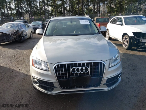 2015 Audi Q5 Premium Plus with VIN WA1DGAFP5FA127363, listed as a IAAI auction lot 41361233 with 112,555 mi miles. Bid and sale history available at carsss.com. Image 12.