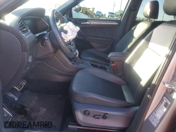2022 Volkswagen Tiguan SE R-Line Black с VIN 3VVCB7AX1NM035874, выставлен на аукционе Copart как лот 81419224 с пробегом Не указан миль и Списание • Salvage title. История ставок и продаж доступна на DreamBid. Изображение 7.