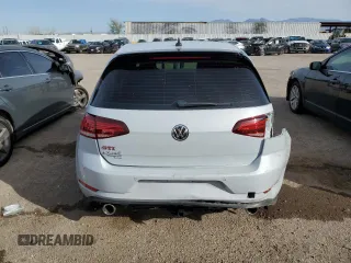 2021 Volkswagen Golf GTI S with VIN 3VW6T7AU6MM000452, listed as a Copart auction lot 46021574 with 24,796 mi miles. Bid and sale history available at carsss.com. Image 6.