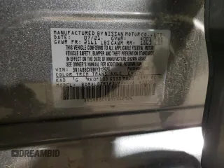 2021 Nissan Sentra SV z VIN 3N1AB8CV8MY312926, wystawiony jako Copart lot #57510455 z przebiegiem 32 328 mil mil oraz Szkoda całkowita • Salvage title. Historia ofert i sprzedaży dostępna na DreamBid. Obrazek 12.