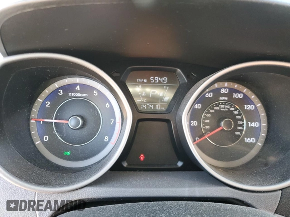 2014 Hyundai Elantra SE z VIN KMHDH4AE4EU190781, wystawiony jako Copart lot #57741175 z przebiegiem 147 410 mil mil oraz Szkoda całkowita • Salvage title. Historia ofert i sprzedaży dostępna na DreamBid. Obrazek 9.