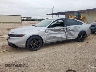 2024 Honda Accord Sport-L with VIN 1HGCY2F79RA018804, listed as a Copart auction lot 58993815 with 26,432 mi miles and Salvage title. Bid and sale history available at DreamBid. Image 1.