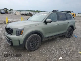 2025 Kia Telluride SX-Prestige X-Line с VIN 5XYP5DGC1SG583909, выставлен на аукционе Copart как лот 65573715 с пробегом 9 485 миль миль и Чистый • Clean title. История ставок и продаж доступна на DreamBid. Изображение 1.