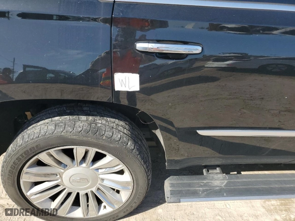 2015 Cadillac Escalade Platinum with VIN 1GYS3PKJ5FR700240, listed as a Copart auction lot 75325384 with 145,145 mi miles and Salvage Title. Bid and sale history available at carsss.com. Image 13.
