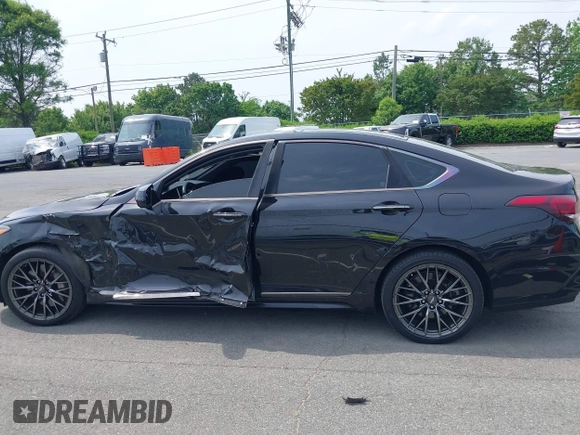 2018 Genesis G80 Sport with VIN KMHGN4JB5JU241632, listed as a IAAI auction lot 42093142 with 102,090 mi miles and . Bid and sale history available at DreamBid. Image 14.