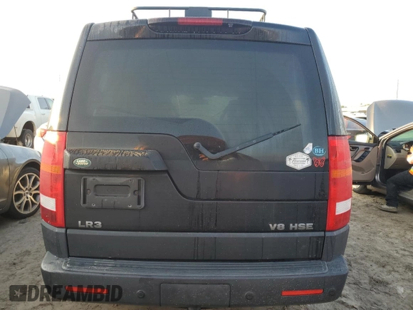 2007 Land Rover LR3 HSE with VIN SALAG25497A428606, listed as a Copart auction lot 73870884 with Not provided miles and Salvage title. Bid and sale history available at DreamBid. Image 6.