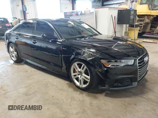 2016 Audi A6 3.0T Premium Plus with VIN WAUFGAFC7GN016512, listed as a IAAI auction lot 41667375 with 74,633 mi miles. Bid and sale history available at carsss.com. Image 1.