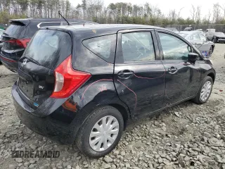 2015 Nissan Note SV with VIN 3N1CE2CP7FL424616, listed as a Copart auction lot 44236375 with 66,932 mi miles and Salvage Title. Bid and sale history available at DreamBid. Image 3.