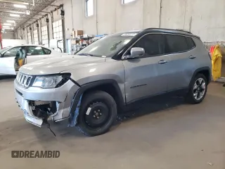 2020 Jeep Compass Limited with VIN 3C4NJCCB4LT194010, listed as a Copart auction lot 56884415 with 100,877 mi miles and Clean title. Bid and sale history available at DreamBid. Image 1.
