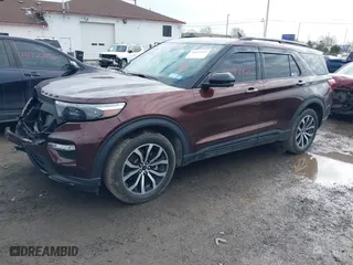 2020 Ford Explorer ST with VIN 1FM5K8GC7LGC07801, listed as a IAAI auction lot 41677922 with 48,475 mi miles. Bid and sale history available at carsss.com. Image 17.