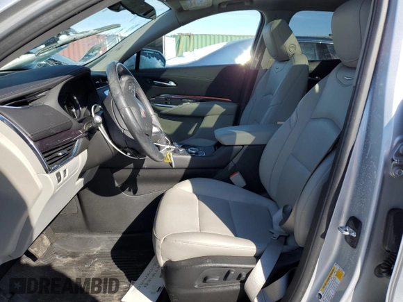 2020 Cadillac XT4 AWD Luxury with VIN 1GYFZBR44LF093831, listed as a Copart auction lot 45584755 with 30,298 mi miles and Salvage Title. Bid and sale history available at carsss.com. Image 7.