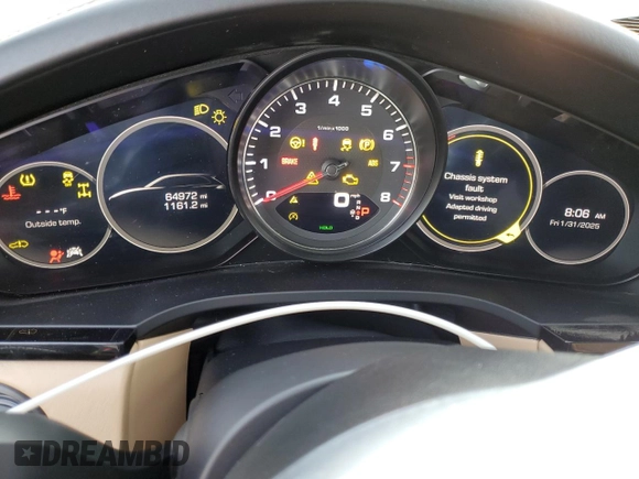 2019 Porsche Cayenne S with VIN WP1AB2AY3KDA61528, listed as a Copart auction lot 43472285 with 64,972 mi miles and Salvage title. Bid and sale history available at DreamBid. Image 9.