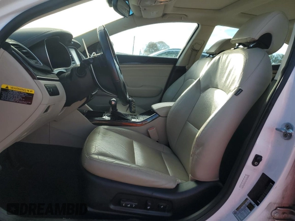 2016 Kia Cadenza Premium with VIN KNALN4D73G5215640, listed as a Copart auction lot 84966664 with 119,055 mi miles and Clean Title. Bid and sale history available at carsss.com. Image 7.