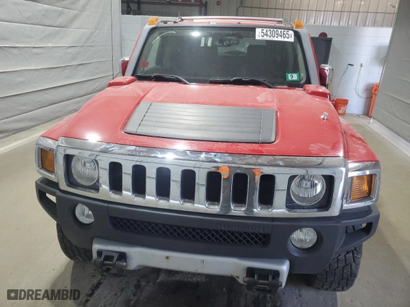 2008 Hummer H3 SUV with VIN 5GTEN13EX88112024, listed as a Copart auction lot 54309465 with 185,752 mi miles and Clean Title. Bid and sale history available at carsss.com. Image 5.