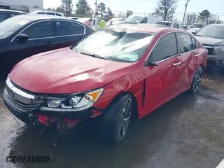 2016 Honda Accord Sedan Sport with VIN 1HGCR2F55GA120416, listed as a IAAI auction lot 41666895 with 196,920 mi miles. Bid and sale history available at carsss.com. Image 19.