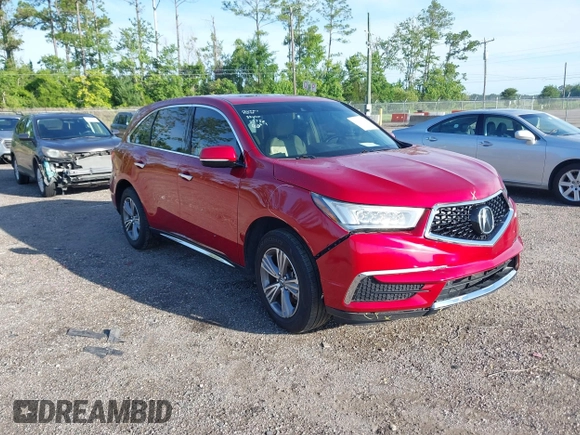 2020 Acura MDX with VIN 5J8YD4H33LL033270, listed as a IAAI auction lot 42542829 with 58,626 mi miles and . Bid and sale history available at DreamBid. Image 1.