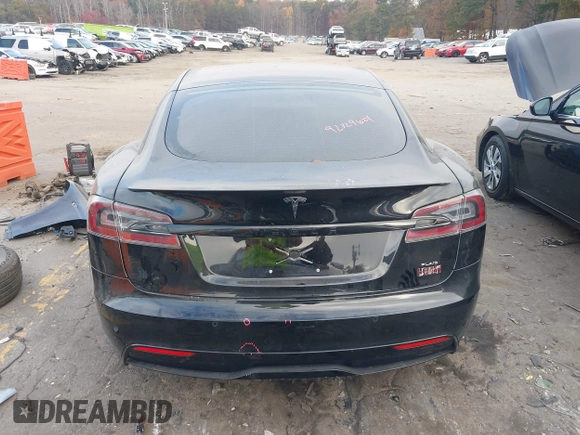 2022 Tesla Model S Plaid with VIN 5YJSA1E6XNF460235, listed as a IAAI auction lot 40951359 with 18,922 mi miles and . Bid and sale history available at DreamBid. Image 16.