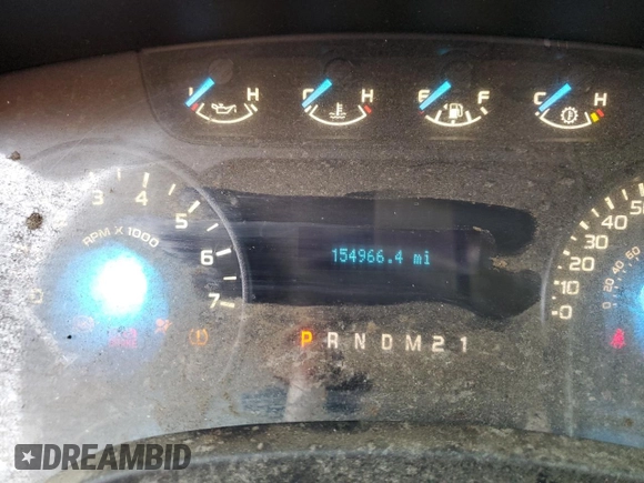 2012 Ford F-150 XL with VIN 1FTMF1EM0CFB22909, listed as a Copart auction lot 55887475 with 154,966 mi miles and Salvage title. Bid and sale history available at DreamBid. Image 9.