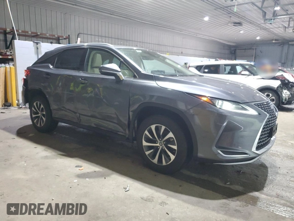2021 Lexus RX with VIN 2T2HZMDA0MC264670, listed as a Copart auction lot 46272395 with 38,174 mi miles and Salvage Title. Bid and sale history available at carsss.com. Image 4.