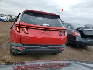 2023 Hyundai Tucson SEL with VIN 5NMJFCAE2PH264958, listed as a Copart auction lot 50922015 with 34,240 mi miles and Salvage Title. Bid and sale history available at DreamBid. Image 6.