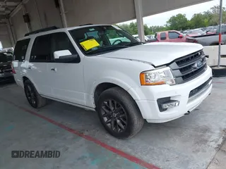 2017 Ford Expedition Limited with VIN 1FMJU2AT4HEA60340, listed as a IAAI auction lot 42369899 with 138,996 mi miles and . Bid and sale history available at DreamBid. Image 1.