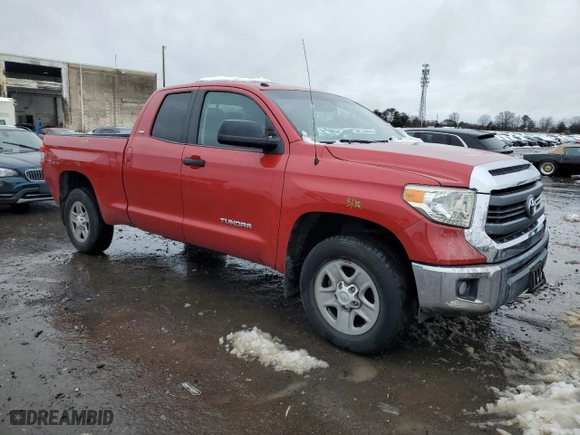 2014 Toyota Tundra 4WD Truck SR with VIN 5TFUM5F10EX050575, listed as a Copart auction lot 44916815 with 160,146 mi miles and Salvage Title. Bid and sale history available at carsss.com. Image 4.