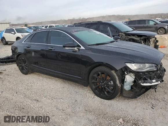 2020 Lincoln MKZ Reserve with VIN 3LN6L5EC1LR619997, listed as a Copart auction lot 81565214 with 42,201 mi miles and Salvage title. Bid and sale history available at DreamBid. Image 4.
