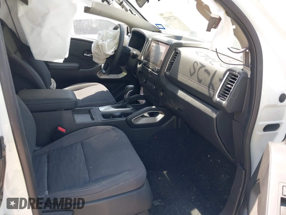 2024 Nissan Frontier S with VIN 1N6ED1CL0RN623511, listed as a IAAI auction lot 42276972 with 24,425 mi miles and . Bid and sale history available at DreamBid. Image 5.
