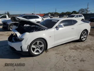 2021 Chevrolet Camaro 1LT with VIN 1G1FB1RX4M0114298, listed as a Copart auction lot 42872225 with 46,364 mi miles and Non Repairable. Bid and sale history available at carsss.com. Image 1.