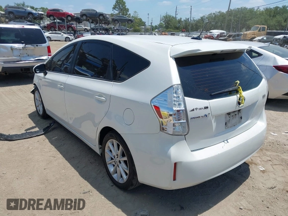 2012 Toyota Prius Two with VIN JTDZN3EU5C3104363, listed as a IAAI auction lot 42103392 with 384,667 mi miles and . Bid and sale history available at DreamBid. Image 3.