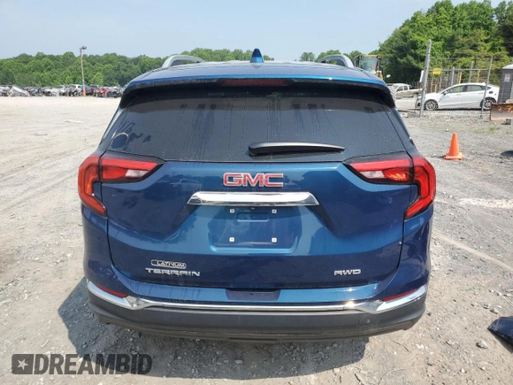 2021 GMC Terrain SLT with VIN 3GKALVEV5ML335216, listed as a Copart auction lot 59004515 with 78,776 mi miles and Salvage title. Bid and sale history available at DreamBid. Image 6.