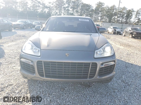 2009 Porsche Cayenne Turbo with VIN WP1AC29P79LA81564, listed as a Copart auction lot 43852815 with 71,760 mi miles and Salvage Title. Bid and sale history available at carsss.com. Image 5.