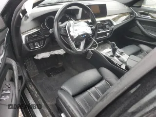 2018 BMW 5 Series 530e xDrive with VIN WBAJB1C56JB085246, listed as a Copart auction lot 43866375 with Not Provided miles and Salvage Title. Bid and sale history available at DreamBid. Image 8.