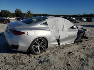 2018 Infiniti Q60 Sport with VIN JN1EV7EL3JM390639, listed as a Copart auction lot 74460834 with 76,707 mi miles and Salvage title. Bid and sale history available at DreamBid. Image 3.