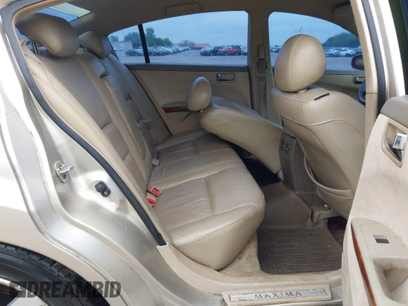 2005 Nissan Maxima SL with VIN 1N4BA41E05C867028, listed as a IAAI auction lot 42126218 with 190,832 mi miles and . Bid and sale history available at DreamBid. Image 8.
