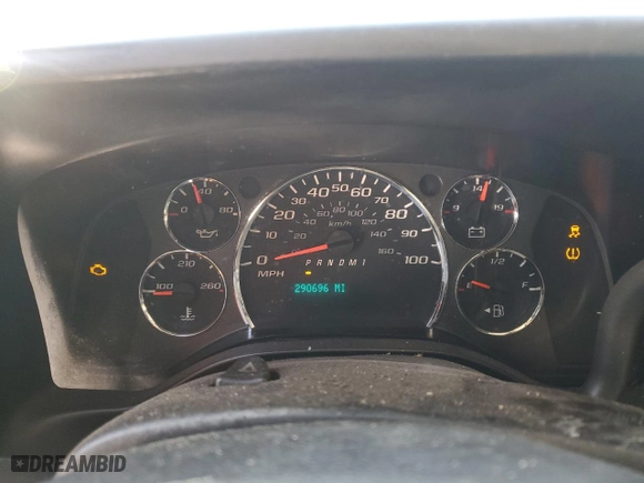 2011 Chevrolet Express Cargo Van with VIN 1GCWGFBA2B1163177, listed as a Copart auction lot 86876614 with 290,696 mi miles and Salvage Title. Bid and sale history available at carsss.com. Image 9.