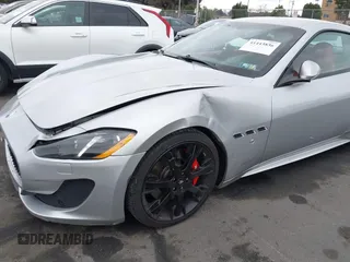 2013 Maserati GranTurismo Sport with VIN ZAM45VLA1D0072153, listed as a IAAI auction lot 41443836 with 44,991 mi miles. Bid and sale history available at carsss.com. Image 6.