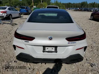 2023 BMW 8 Series M850i with VIN WBAGV8C01PCM79724, listed as a Copart auction lot 69486194 with 14,285 mi miles and Salvage title. Bid and sale history available at DreamBid. Image 6.