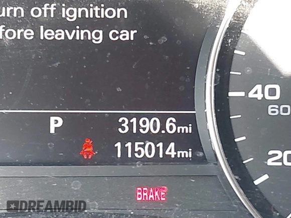 2018 Audi A6 Premium with VIN WAUC8AFC0JN097103, listed as a IAAI auction lot 41399918 with 115,014 mi miles. Bid and sale history available at carsss.com. Image 15.