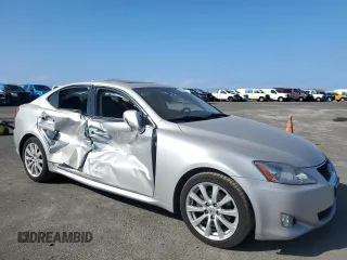 2008 Lexus IS 250 with VIN JTHBK262885083939, listed as a Copart auction lot 46953655 with 67,213 mi miles and Salvage Title. Bid and sale history available at DreamBid. Image 4.